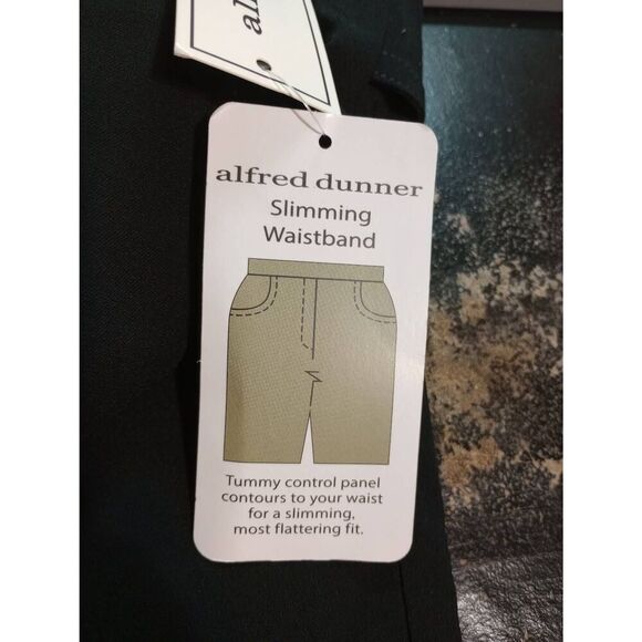 Alfred Dunner‎ Pants Ladies 22W Black Allure Slimming Modern Fit Stretch - Picture 5 of 7